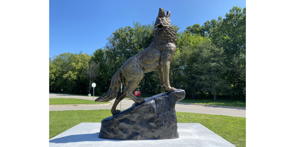 Laingsburg Wolf Mascot